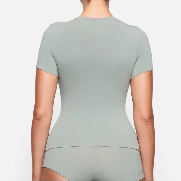 Skims Mineral Cotton Jersey Tshirt - Picture 4 of 4